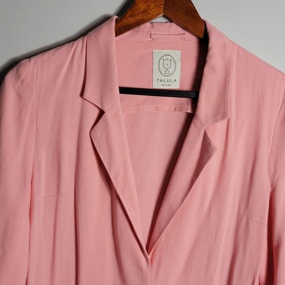 Pink Talula Light Blazer Sz 4 - Picture 2 of 9